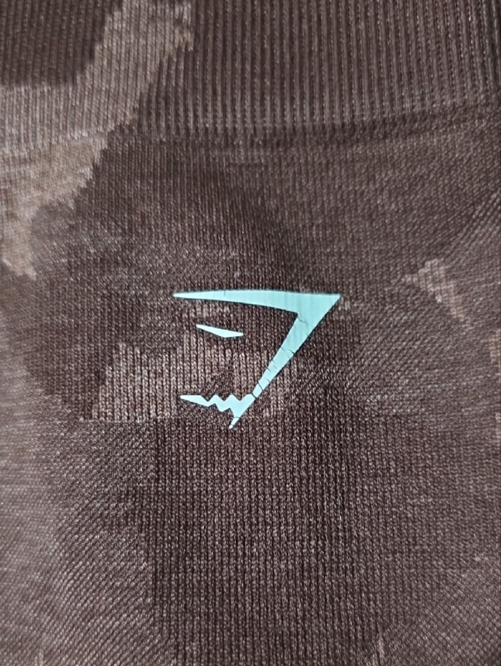 Gymshark Maroon Camo Seamless Leggings - Picture 2 of 6